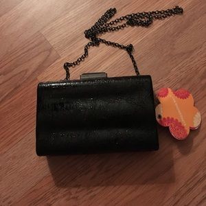 Expressions NYC black  clutch